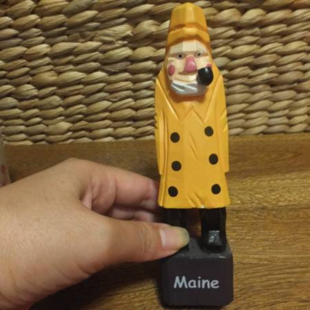 Maine Coastal Fisherman Figurine